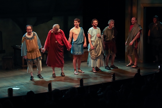 Photo Coverage: TWO UNRELATED PLAYS BY DAVID MAMET - Opening Night Curtain Call Image