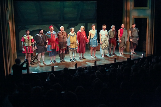 Photo Coverage: TWO UNRELATED PLAYS BY DAVID MAMET - Opening Night Curtain Call Image