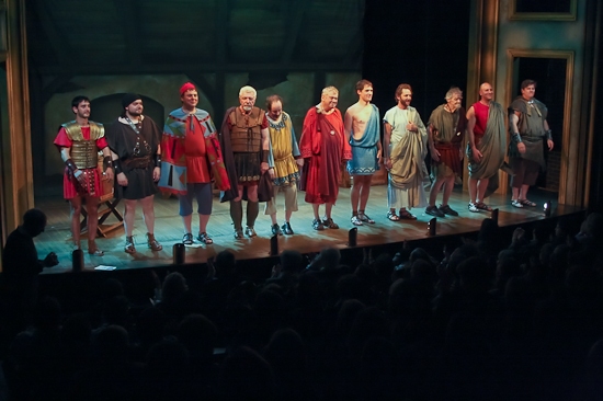 Photo Coverage: TWO UNRELATED PLAYS BY DAVID MAMET - Opening Night Curtain Call Image