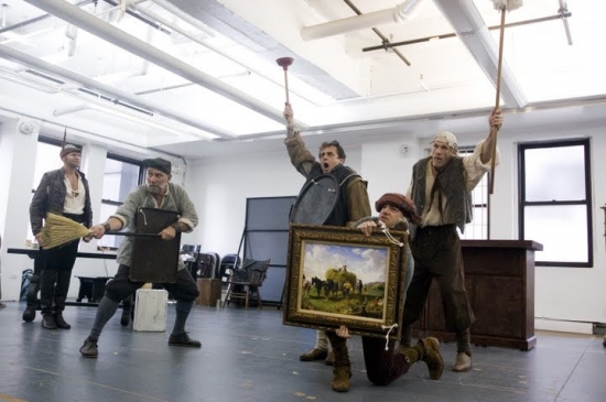 Photo Flash: MARRYING MEG Rehearsals Image