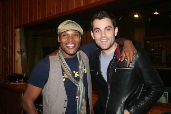 Photo Coverage: Broadway Boys CD Recording Session Image