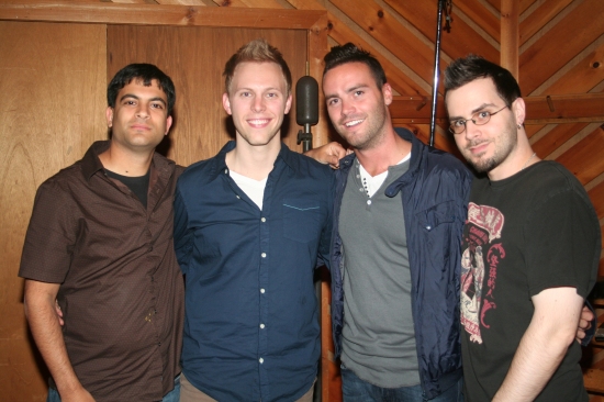 Photo Coverage: Broadway Boys CD Recording Session Image