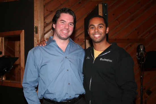 Photo Coverage: Broadway Boys CD Recording Session Image