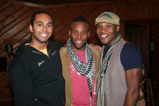 Photo Coverage: Broadway Boys CD Recording Session Image