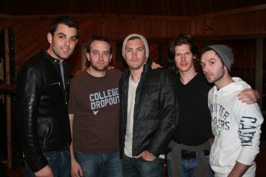 Photo Coverage: Broadway Boys CD Recording Session Image