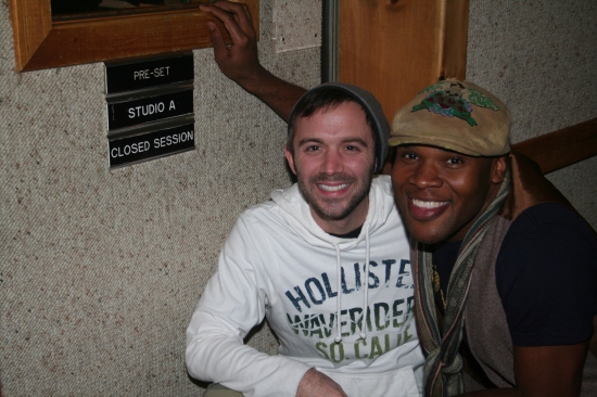 Photo Coverage: Broadway Boys CD Recording Session Image