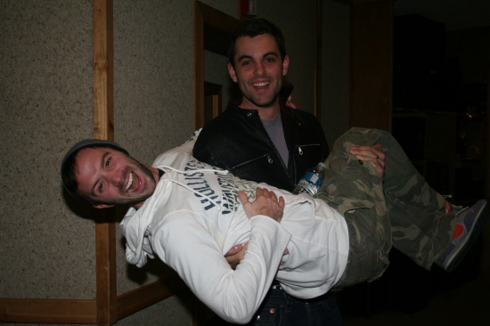 Photo Coverage: Broadway Boys CD Recording Session Image