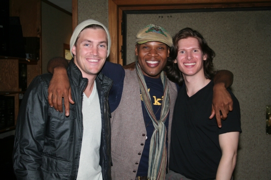 Photo Coverage: Broadway Boys CD Recording Session Image