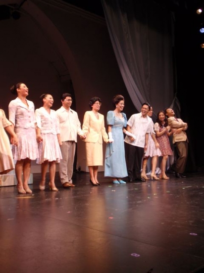Photo Flash: Pan Asian Rep's IMELDA, A New Musical Celebrates Opening Night Image