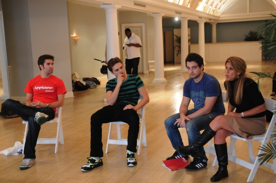 Photo Coverage: Gossip Girl's Sebastian Stan Visits Applause NYC Image