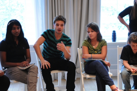 Photo Coverage: Gossip Girl's Sebastian Stan Visits Applause NYC Image