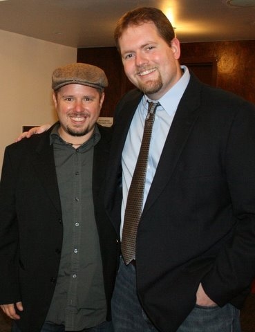 James McManus and director Owen M. Smith Photo