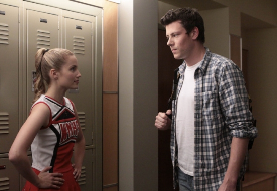 Dianna Agron and Cory Monteith Photo
