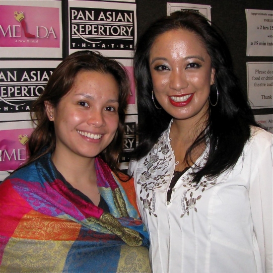 Photo Flash: Tony Winner Lea Salonga Visits Off-Broadway's IMELDA Image