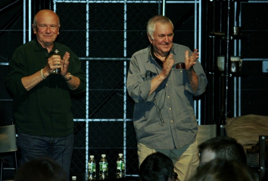 Photo Coverage: John Kander and Terrence McNally Pre-show Discussion at NYU's 'SPIDER WOMAN' Image