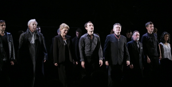 Photo Coverage: 'HAMLET' Starring Jude Law - Opening Night Curtain Call Image