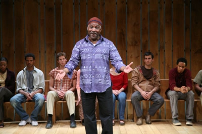 Photo Flash: Cedric H. Turner, Brooks Brantly and Brittany Green in CRT's THE EXONERATED Image