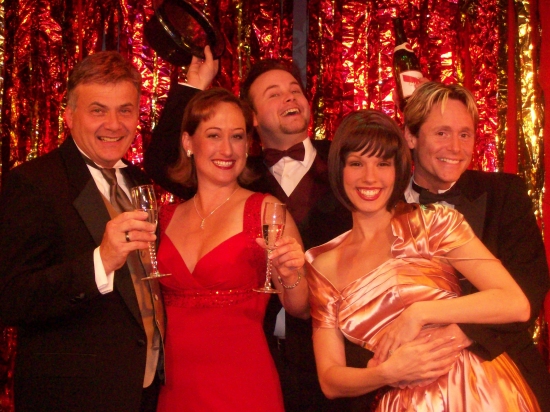 Photo Flash: Cast of Way Off Broadway Dinner Theatre's 2009 NEW YEAR'S EVE REVIEW Image