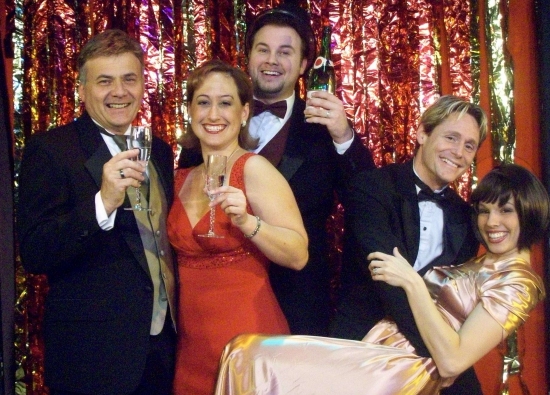 Photo Flash: Cast of Way Off Broadway Dinner Theatre's 2009 NEW YEAR'S EVE REVIEW Image