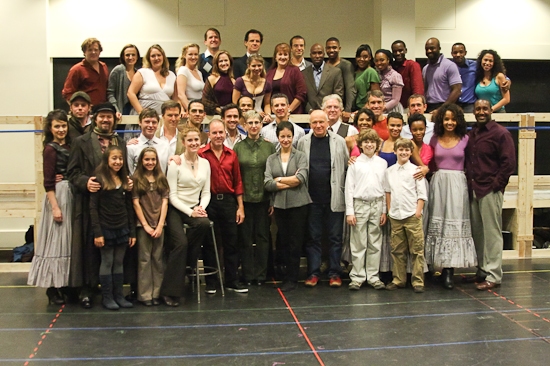 Christiane Noll, Robert Petkoff, Marcia Milgrom Dodge and the cast of Ragtime Photo