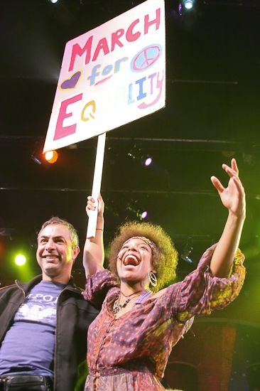Photo Coverage: HAIR's Special Finale to Honor the Upcoming National Equality March Image