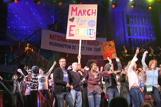 Photo Coverage: HAIR's Special Finale to Honor the Upcoming National Equality March Image