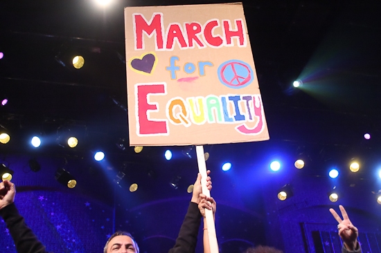 Photo Coverage: HAIR's Special Finale to Honor the Upcoming National Equality March Image