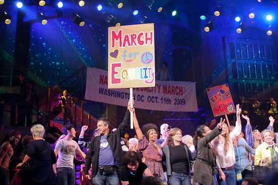 Photo Coverage: HAIR's Special Finale to Honor the Upcoming National Equality March Image