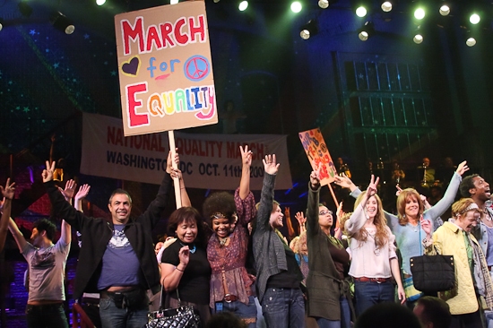 Photo Coverage: HAIR's Special Finale to Honor the Upcoming National Equality March Image