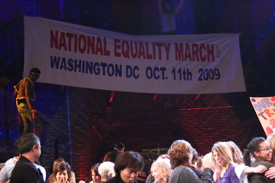Photo Coverage: HAIR's Special Finale to Honor the Upcoming National Equality March Image