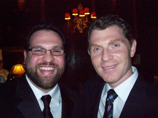 Photo Flash: Bobby Flay and More Visit A STEADY RAIN Image