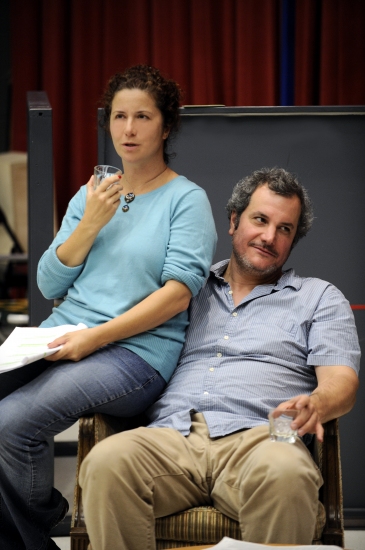Photo Flash: Goodman Theatre's HIGH HOLIDAYS Rehearsals Image