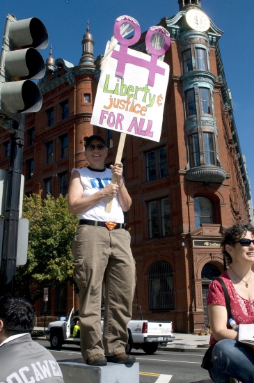 Photo Coverage: The National Equality March and Rally in Washington, D.C. Image