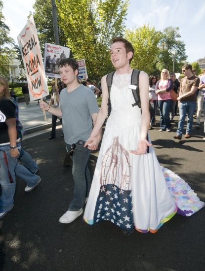 Photo Coverage: The National Equality March and Rally in Washington, D.C. Image