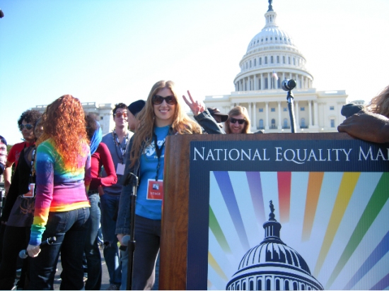 Photo Flash: HAIR at the National Equality March in Washington, D.C. Image