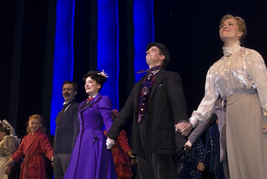 Photo Coverage: Laura Michelle Kelly and Christian Borle Join Broadway's MARY POPPINS! Image