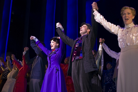 Photo Coverage: Laura Michelle Kelly and Christian Borle Join Broadway's MARY POPPINS! Image