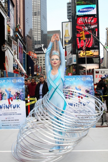 Photo Flash: WINTUK's Times Square 'Sneak Peek' Image