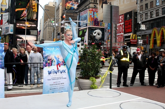 Photo Flash: WINTUK's Times Square 'Sneak Peek' Image