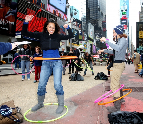 Photo Flash: WINTUK's Times Square 'Sneak Peek' Image