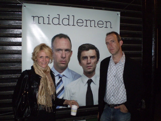 Photo Flash: HUMAN ANIMALS' 'middlemen' Opening Night Image