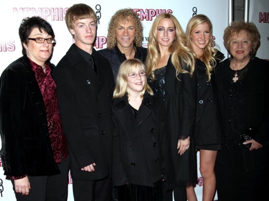 David Bryan and family on Opening Night! Photo