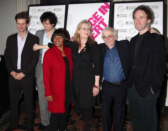 Frederick Weller, Geoffrey Arend, Jenifer Lewis, Meryl Streep, Austin Pendleton and K Photo