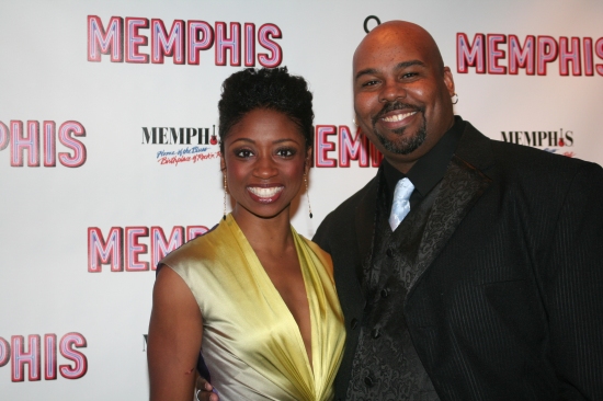 Montego Glover and James Monroe Iglehart Photo