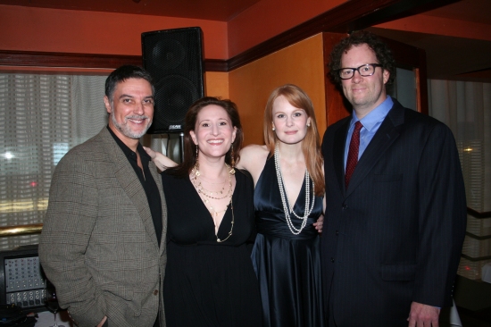 Robert Cuccioli, Maia Madison, Kate Baldwin and Shuler Hensley  Photo