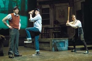 Photo Flash: Michael Navarra, Thomas Gorrebeeck, Corey Fischer and Jonathan Bock in TheaterWorks' Newly Extended THE CHOSEN Image
