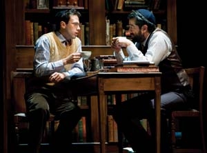 Photo Flash: Michael Navarra, Thomas Gorrebeeck, Corey Fischer and Jonathan Bock in TheaterWorks' Newly Extended THE CHOSEN Image