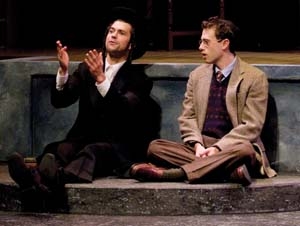 Photo Flash: Michael Navarra, Thomas Gorrebeeck, Corey Fischer and Jonathan Bock in TheaterWorks' Newly Extended THE CHOSEN Image