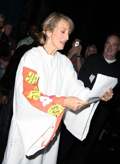Photo Coverage: MEMPHIS Opening Night on Broadway - The Gyspy Robe Ceremony! Image