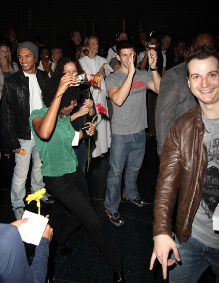 Photo Coverage: MEMPHIS Opening Night on Broadway - The Gyspy Robe Ceremony! Image